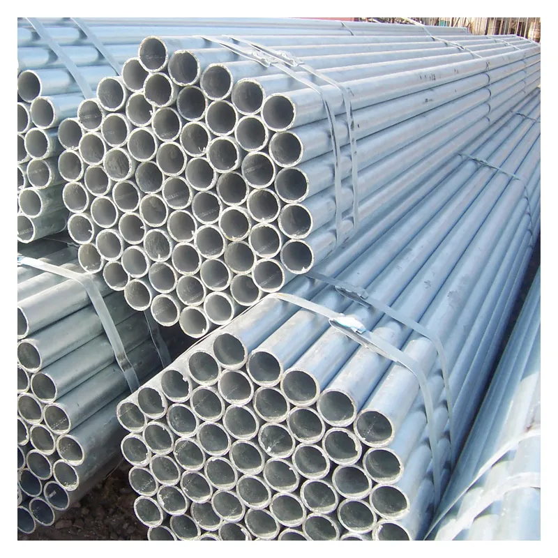 Hot Dipped Cold Rolled Steel Round Pipe/ Gi Galvanized Welded Seamless Square Steel Pipe for Scaffolding